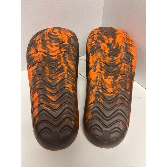 NEW! Adidas Adicane Men\'s Slide Sandal Size 8 Orange Brown main image 7
